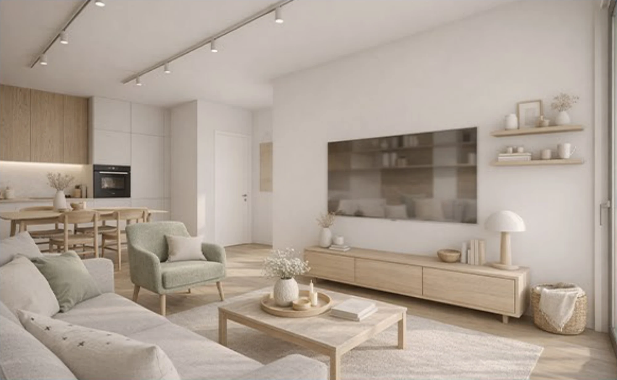 Interno di un appartamento nuovo